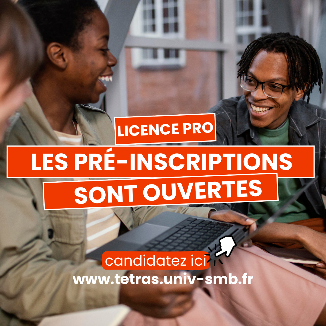 Licence Pro : Les pré-inscriptions sont ouvertes